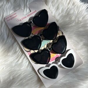 Bestow Heart Shape Sunglasses - 4 Pack